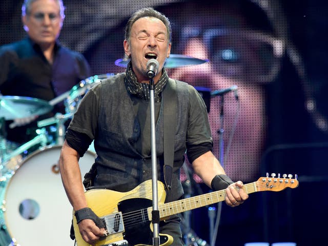 The Boss belts out another classic at the Etihad stadium