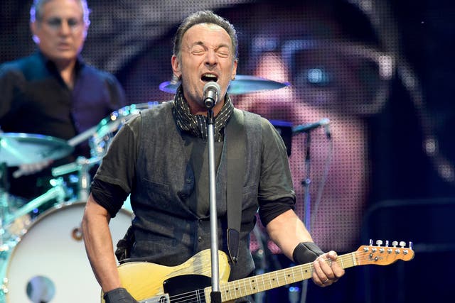 The Boss belts out another classic at the Etihad stadium