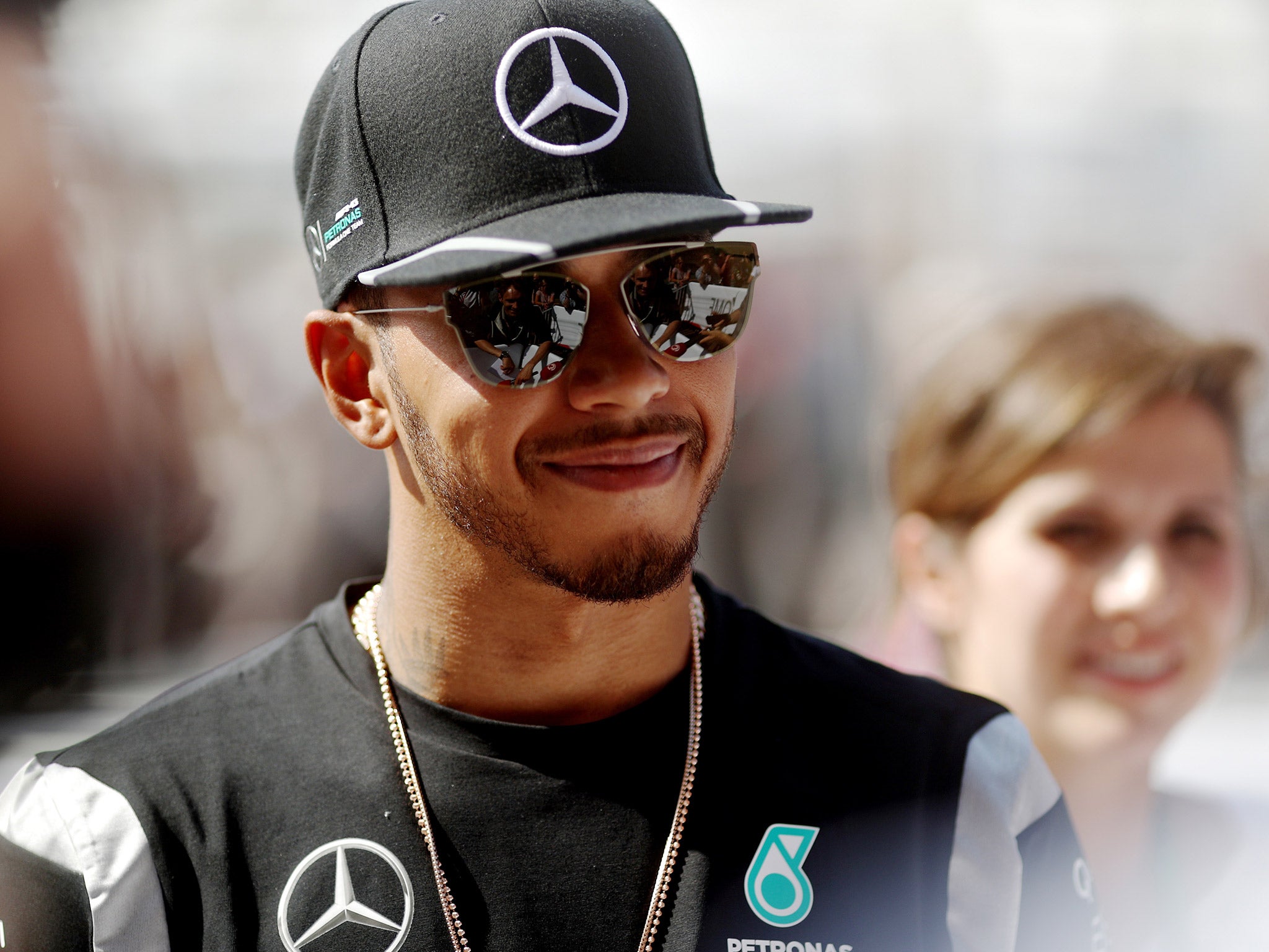 Lewis Hamilton arrives in Monte Carlo for the Monaco Grand Prix