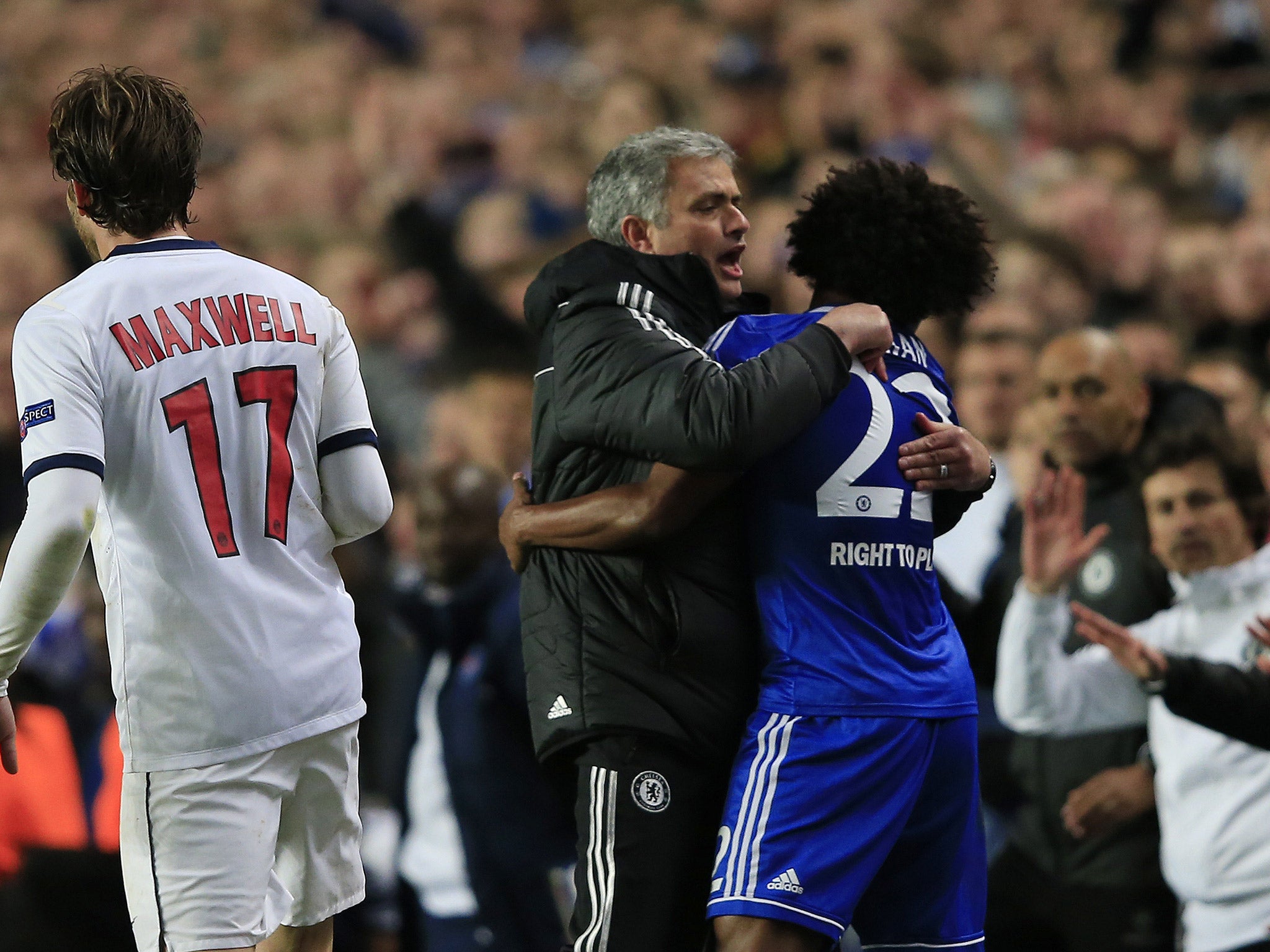 Willian was the only player to perform well under Jose Mourinho this season