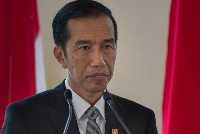 President Joko Widodo introduced the changes by presidential decree