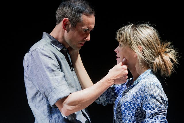Steve John Shepherd and Sarah Alexander star in A View From Islington North