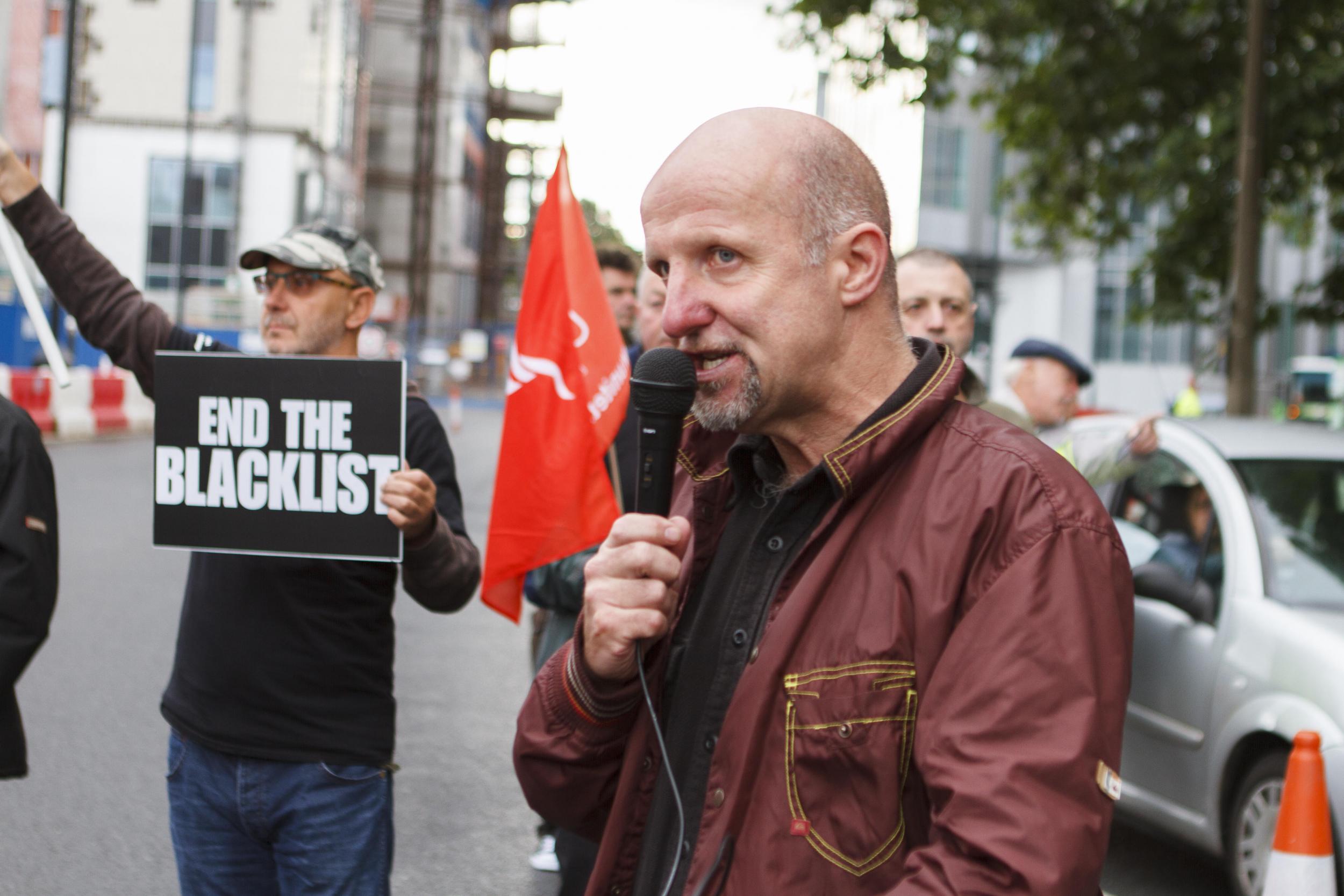 Blacklist protesters