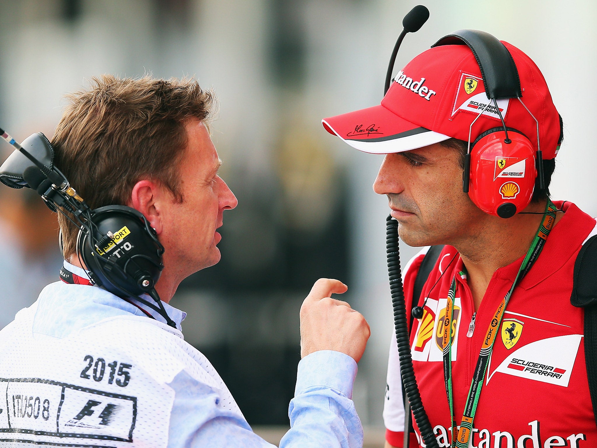 McNish has remained a regular figure in the F1 paddock since his retirement
