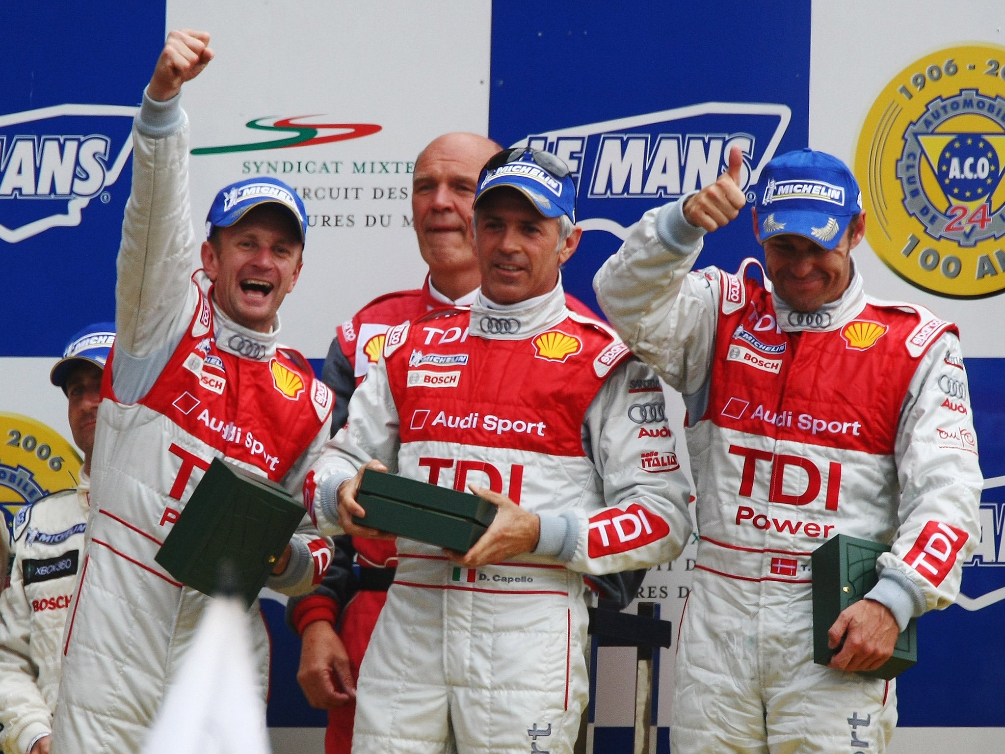 McNish has won Le Mans three-times during his career