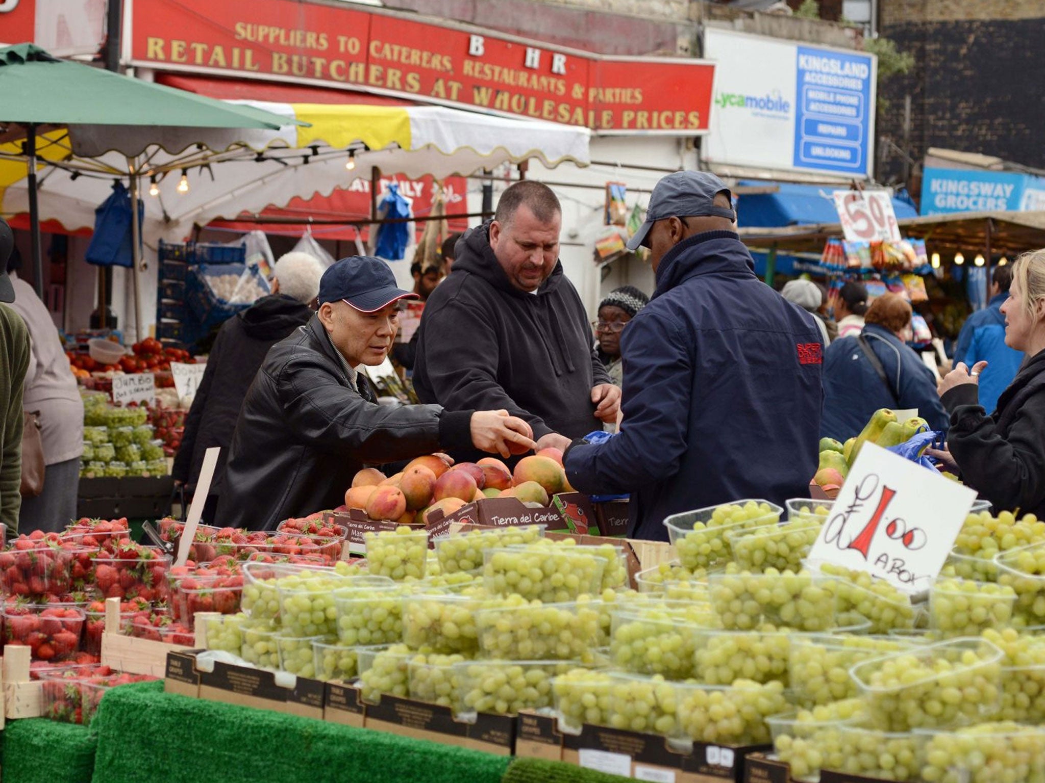 Ridley Road Market has long been one of the most affordable markets in Hackney