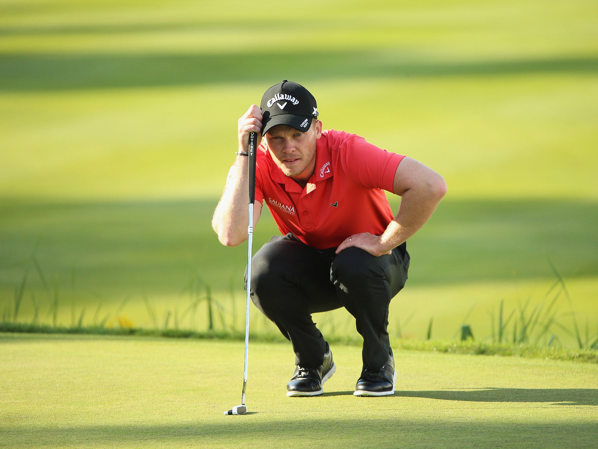 Danny Willett had a mixed second day at the BMW PGA Championship