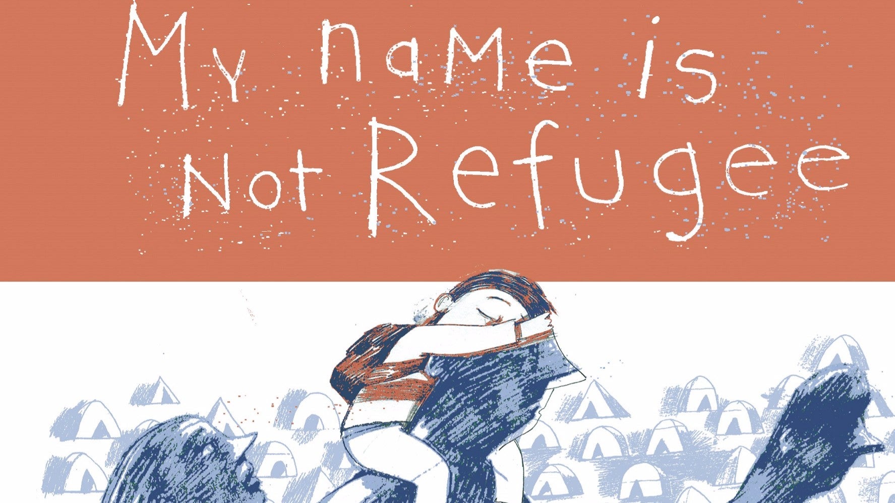 The cover of the award-winning book, pictured, which aims to get young children throughout Europe to think about the refugee crisis