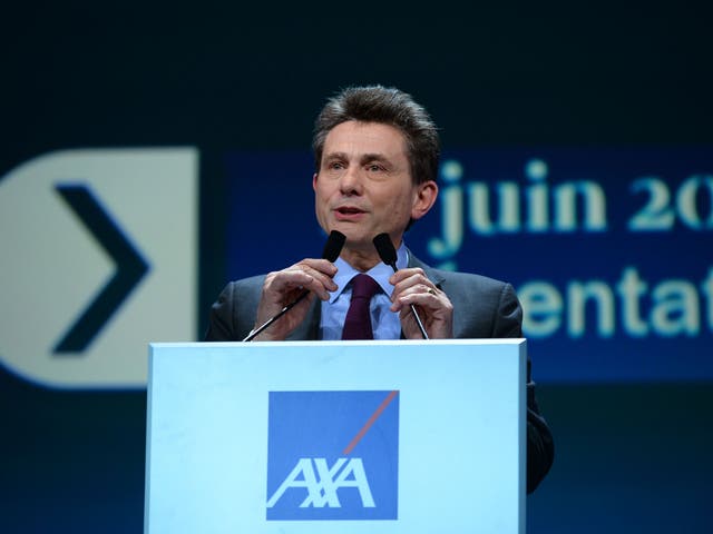 France's biggest insurance group AXA announced on March 21, 2016 that its chief executive and chairman Henri de Castries would step down and also leave the board in Septembe