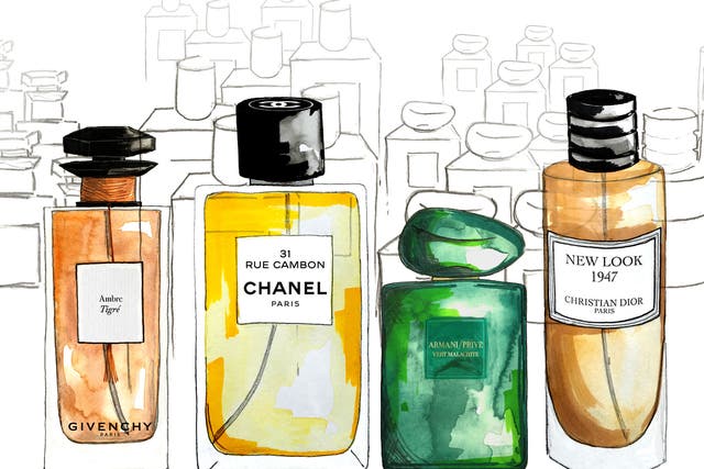 Higher-priced 'niche' scents are now the fastest-growing facet of the multi-billion pound fragrance industry