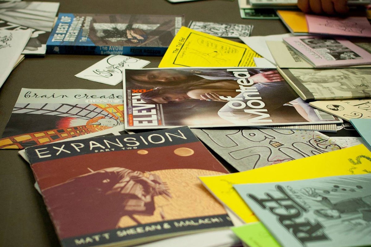 collection of zines