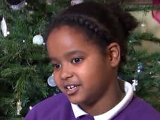 The nine-year-old suing the UK government because they won't help her see her father