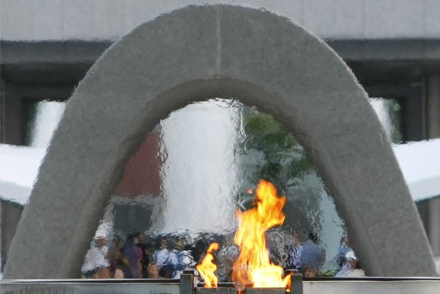 Hiroshima Peace Park Flame of Peace