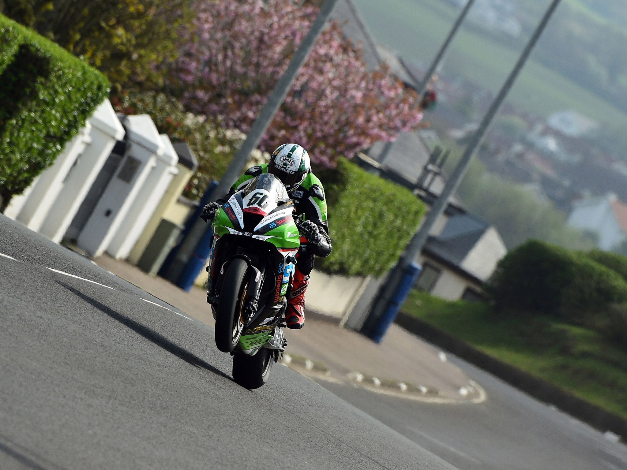 Hickman remains the fastest newcomer around the Isle Of Man TT course