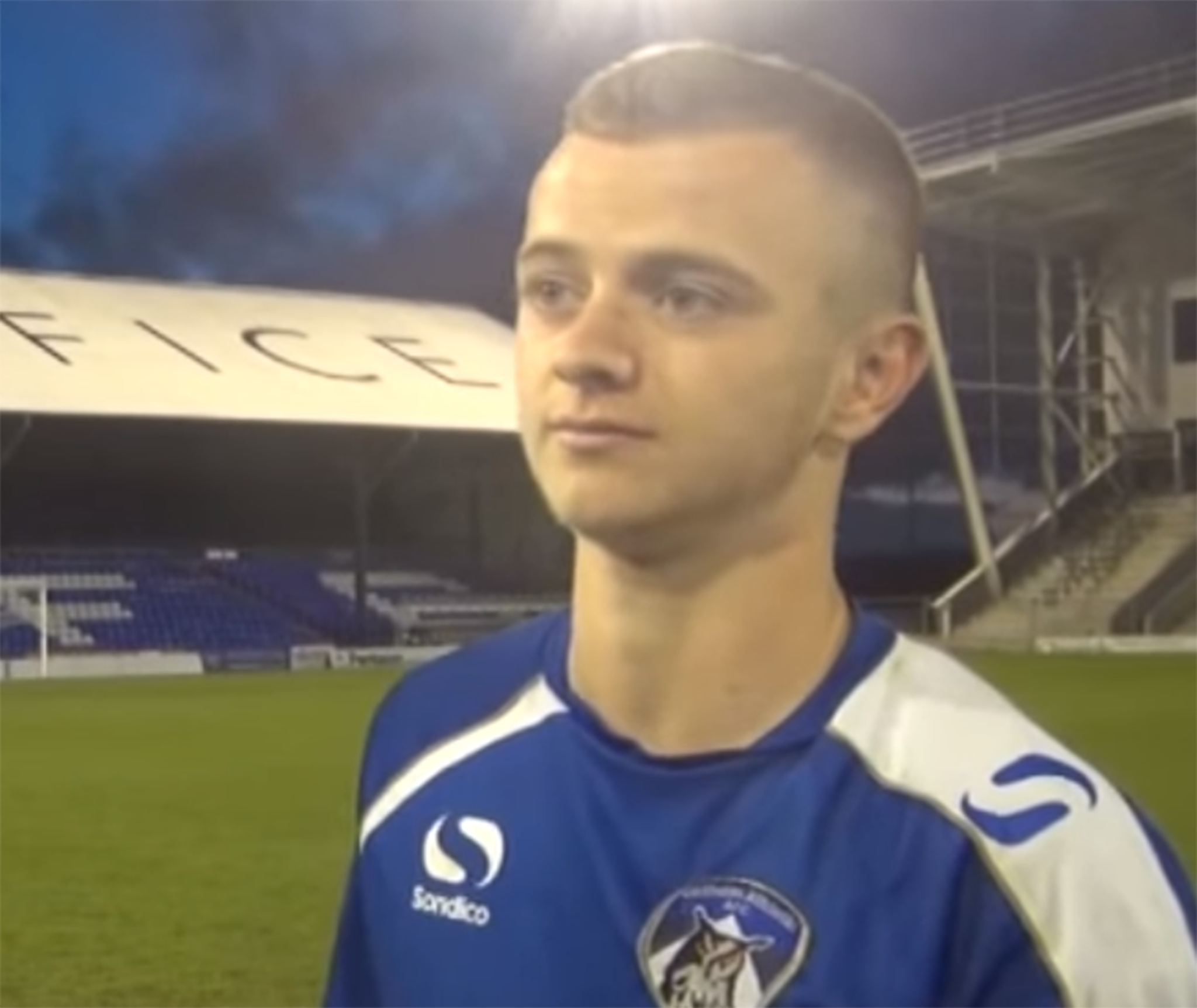 Jack Tuohy, 19, was on loan at Ramsbottom United when he was arrested in October 2015