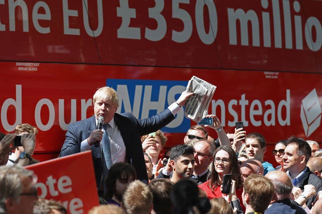Vote Leave has continued to use the £350 million figure despite being twice rebuked by the official statistics watchdog
