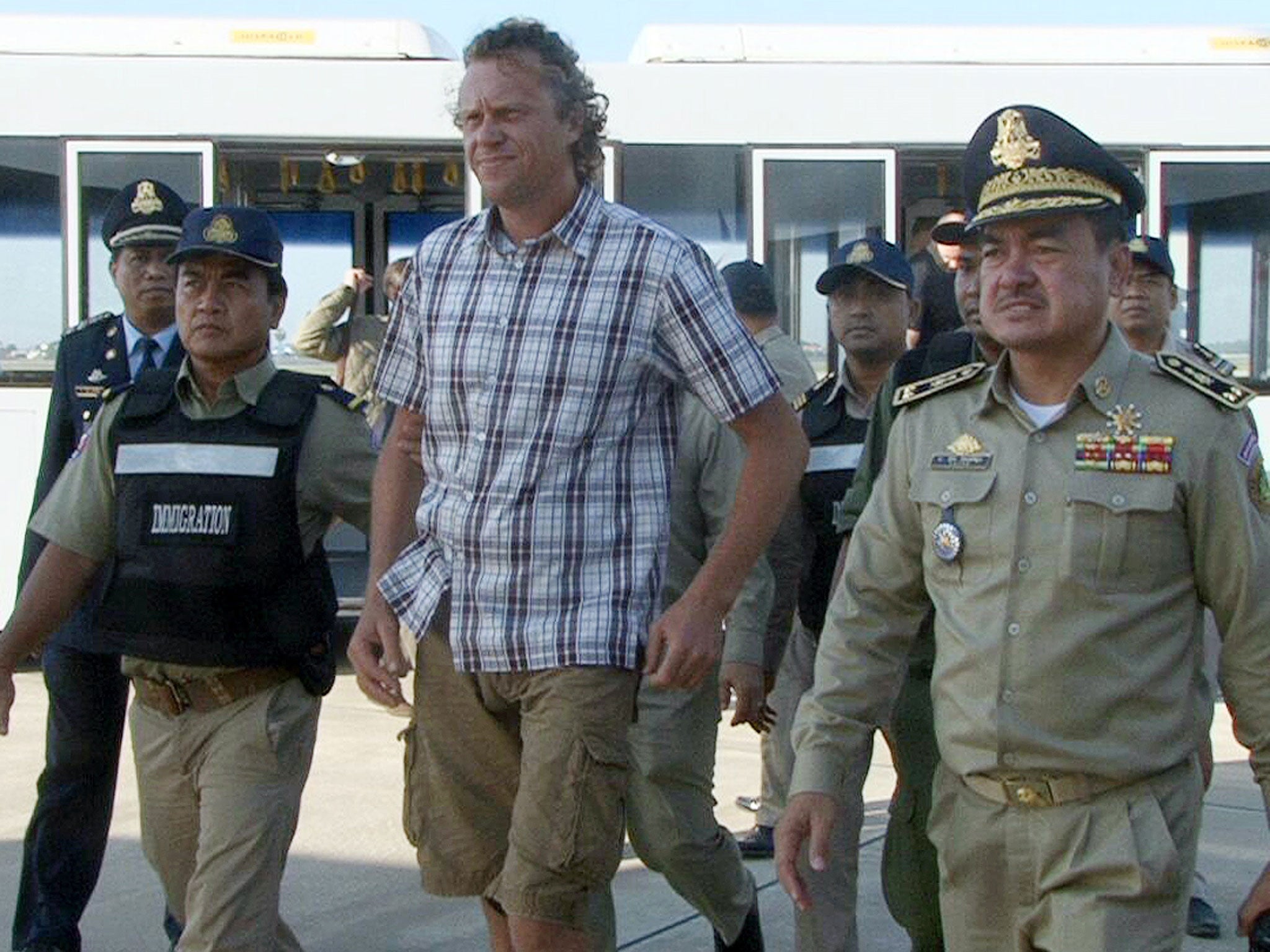 Sergei Polonwky is currently languishing in a Moscow jail, having been extradited from Cambodia