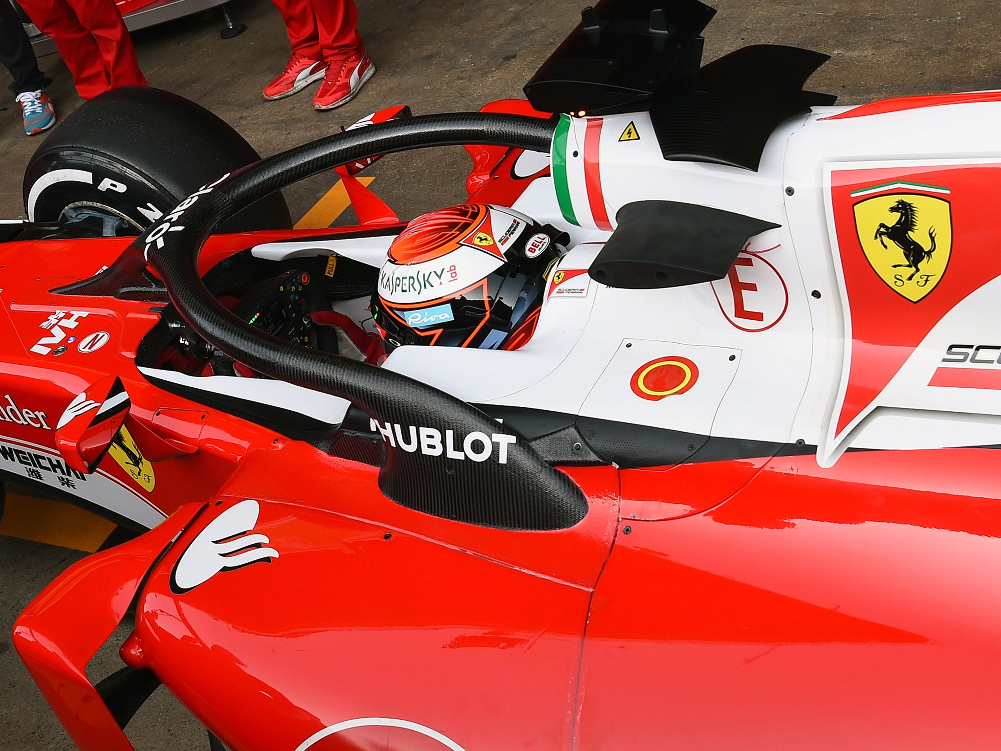 The Halo offers more protection to the drivers head