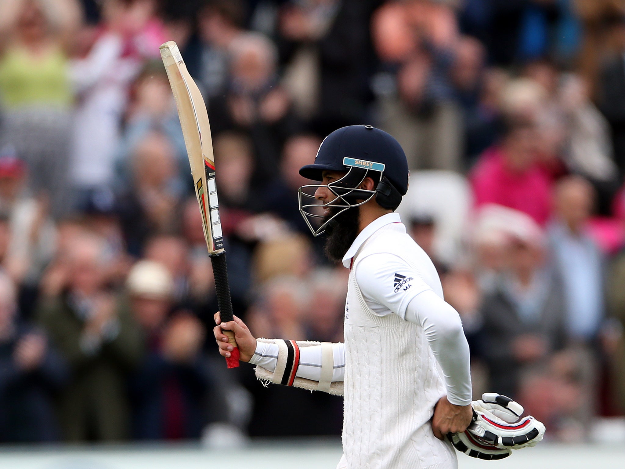 Moeen finished with a career best unbeaten 155