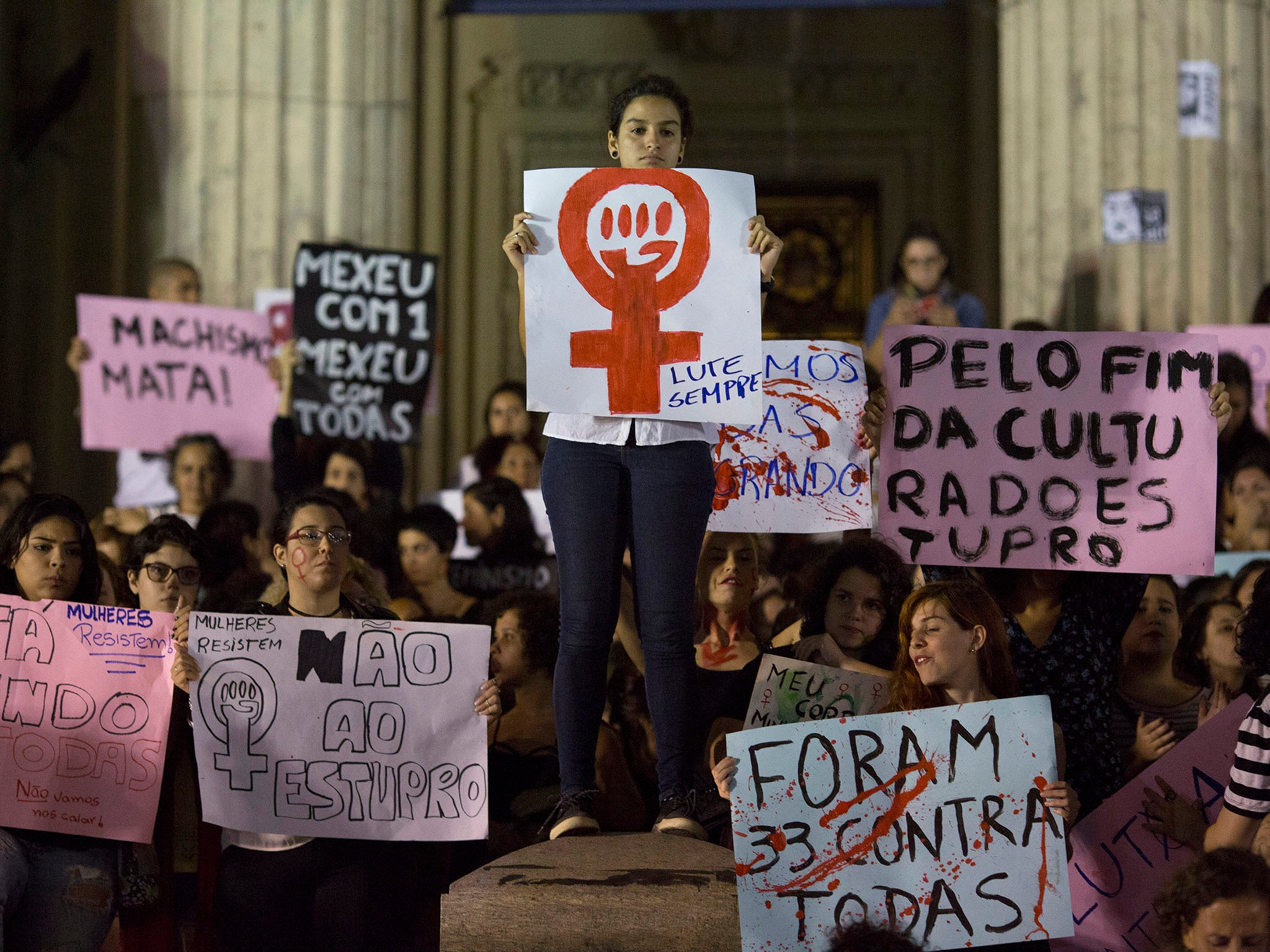 Protesters took to the streets all over the country demanding an end to sexual violence