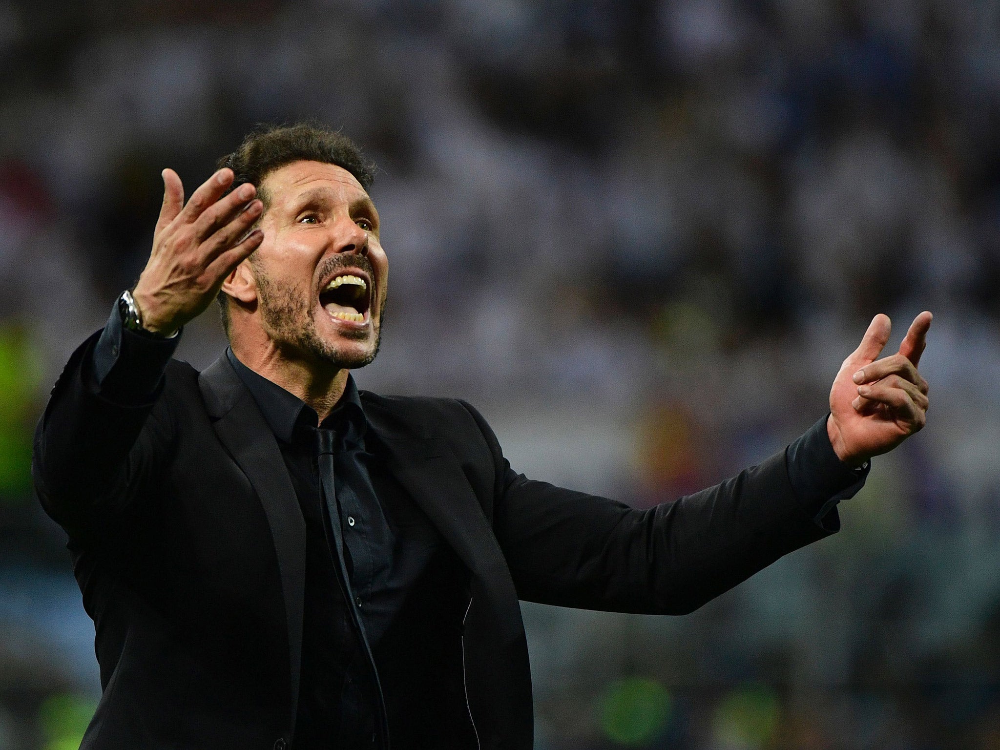 Diego Simeone casted doubt on his Atletico future