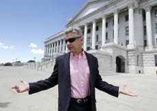 The Libertarian Party selects Gary Johnson as its candidate for the White House