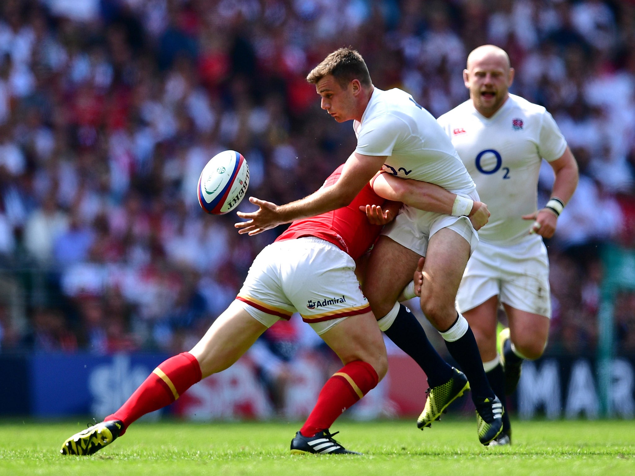 George Ford missed six of his seven kicks during England's 27-13 win over Wales