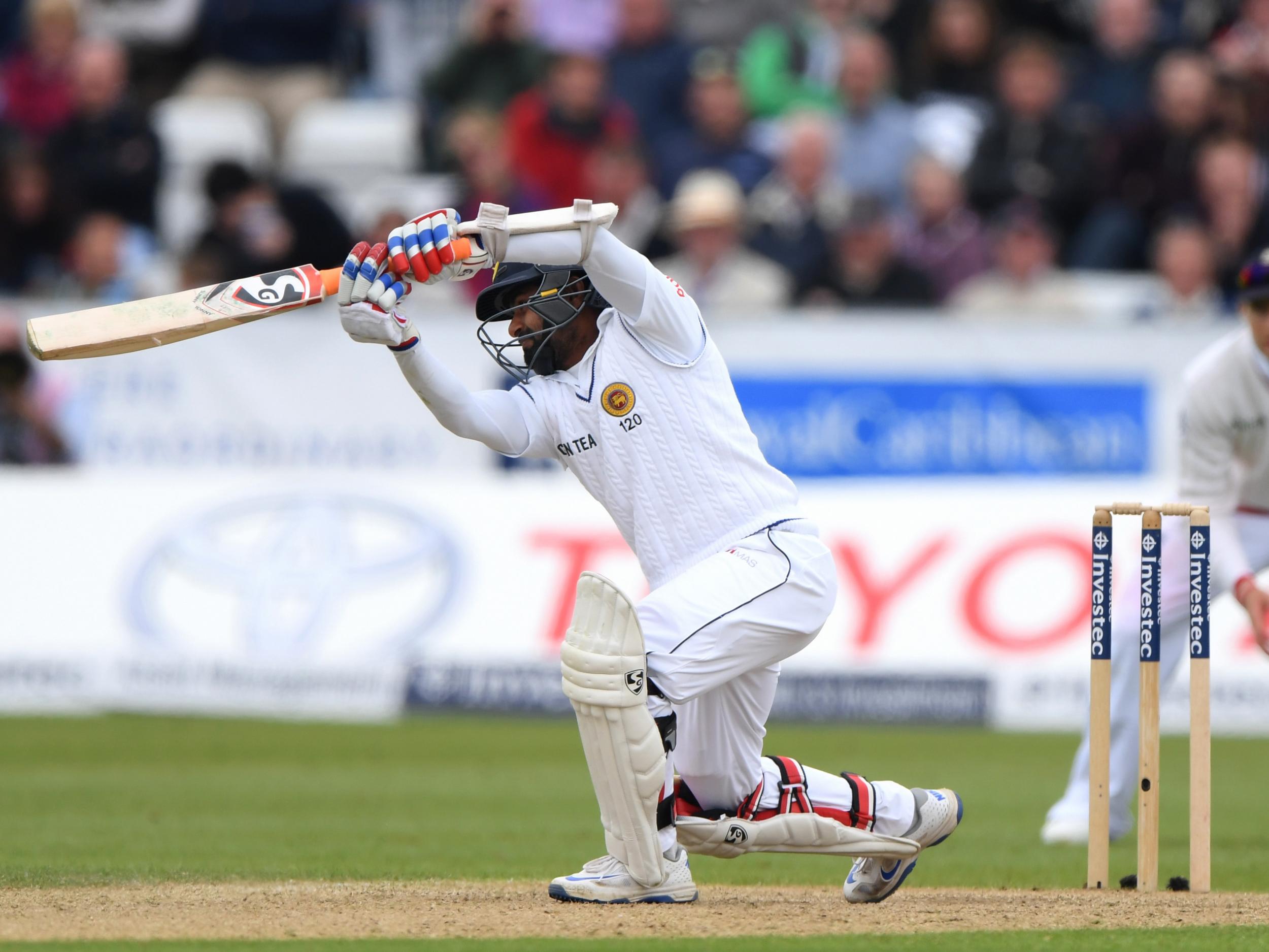Kaushal Silva was a thorn in England's side