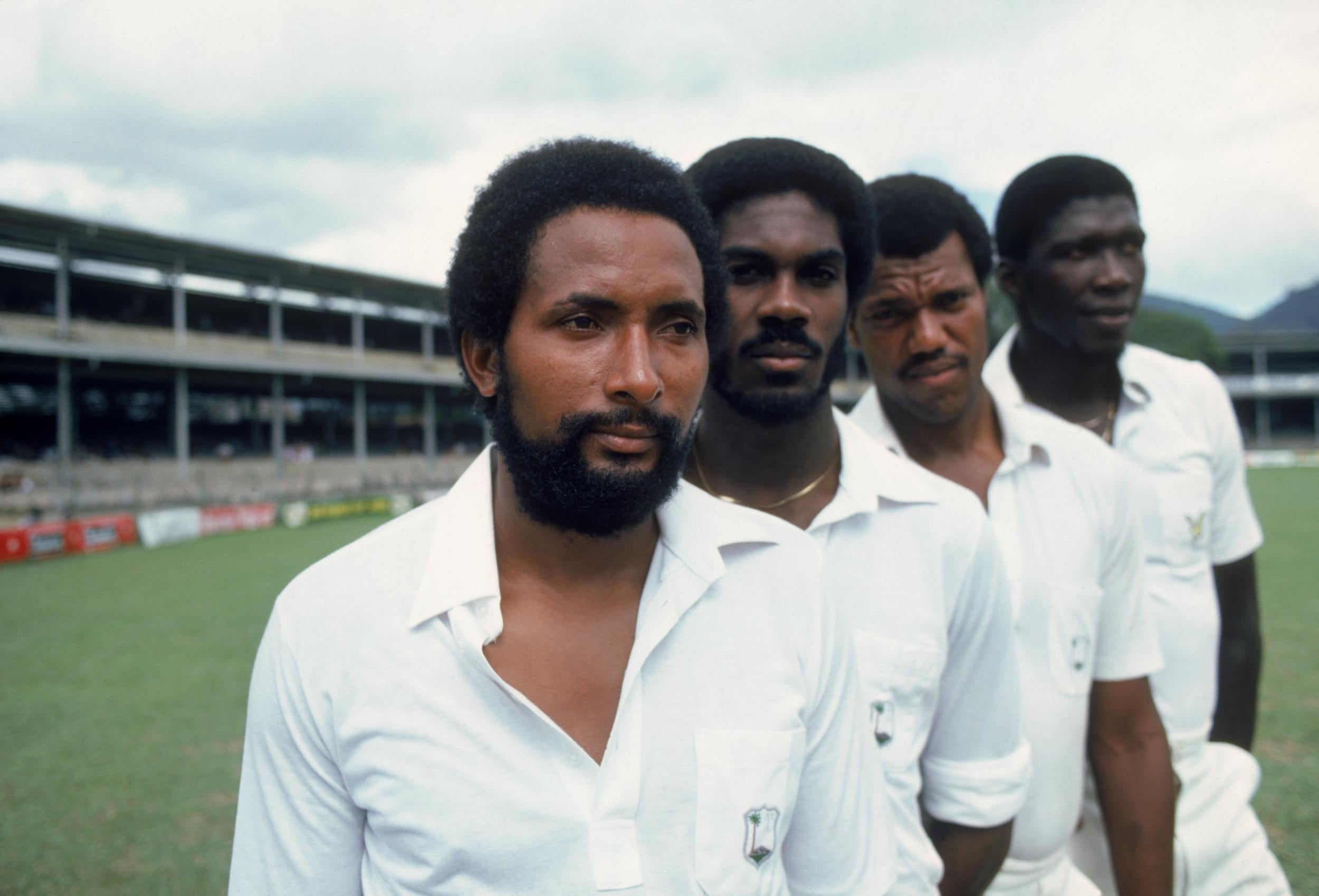 The 'Fearsome Foursome' of Roberts, Holding, Croft and Garner. Credit: Getty.