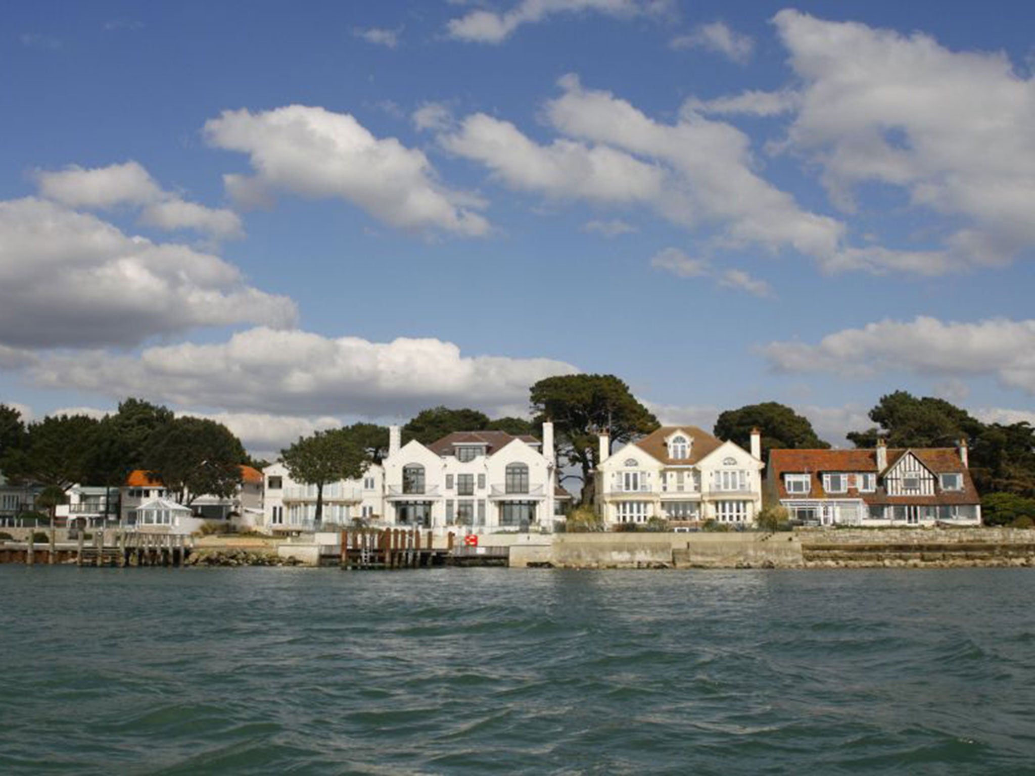 Sandbanks is just one of the towns in the south-west of England dominating the list of most expensive seaside towns