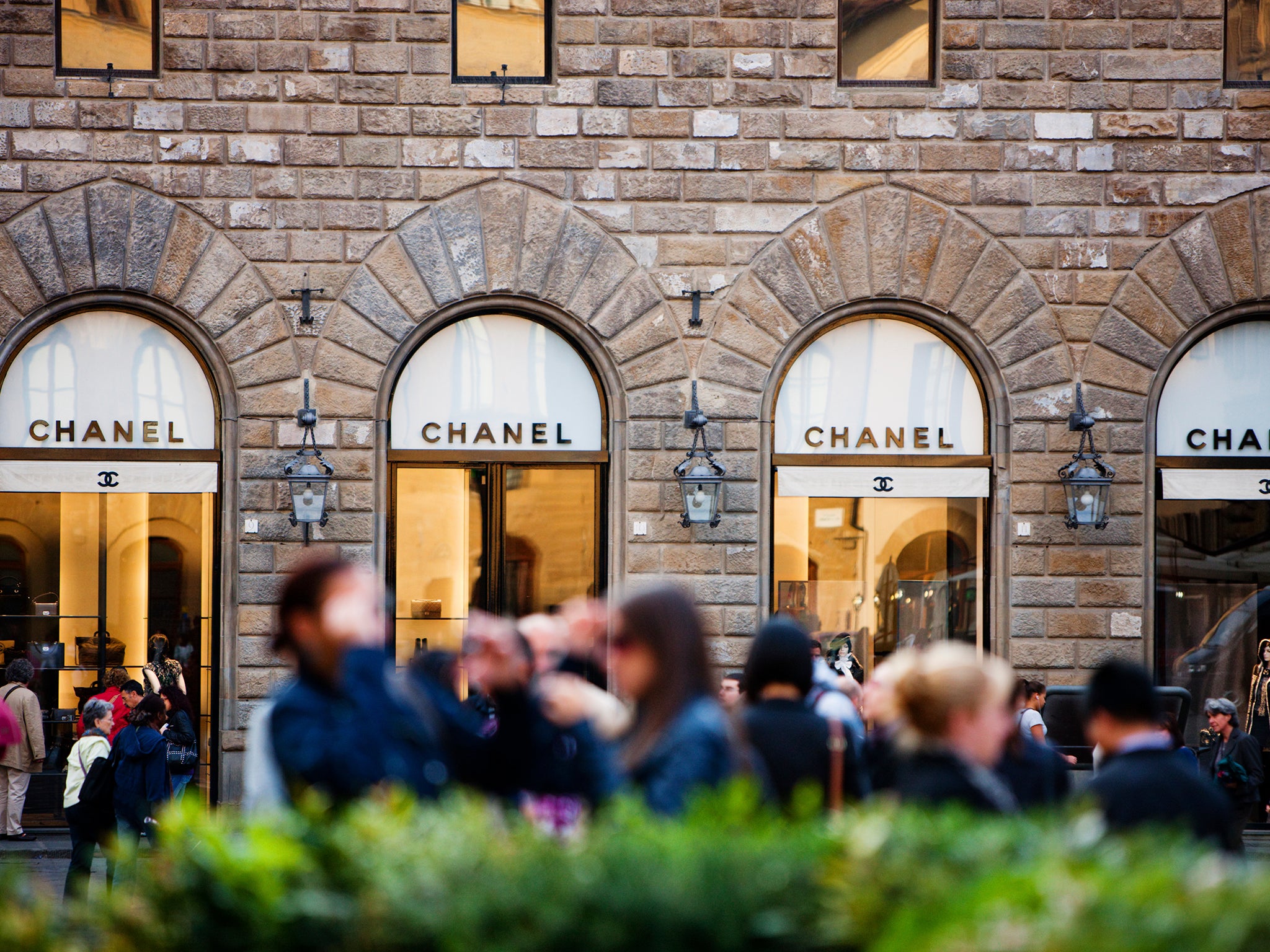 Chanel store in Piazza della Signoria, Florence