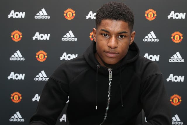 Marcus Rashford has signed a new contract with Manchester United until 2020