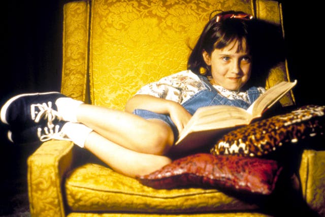 Mara Wilson in the film adaptation of Roald Dahl's 'Matilda'