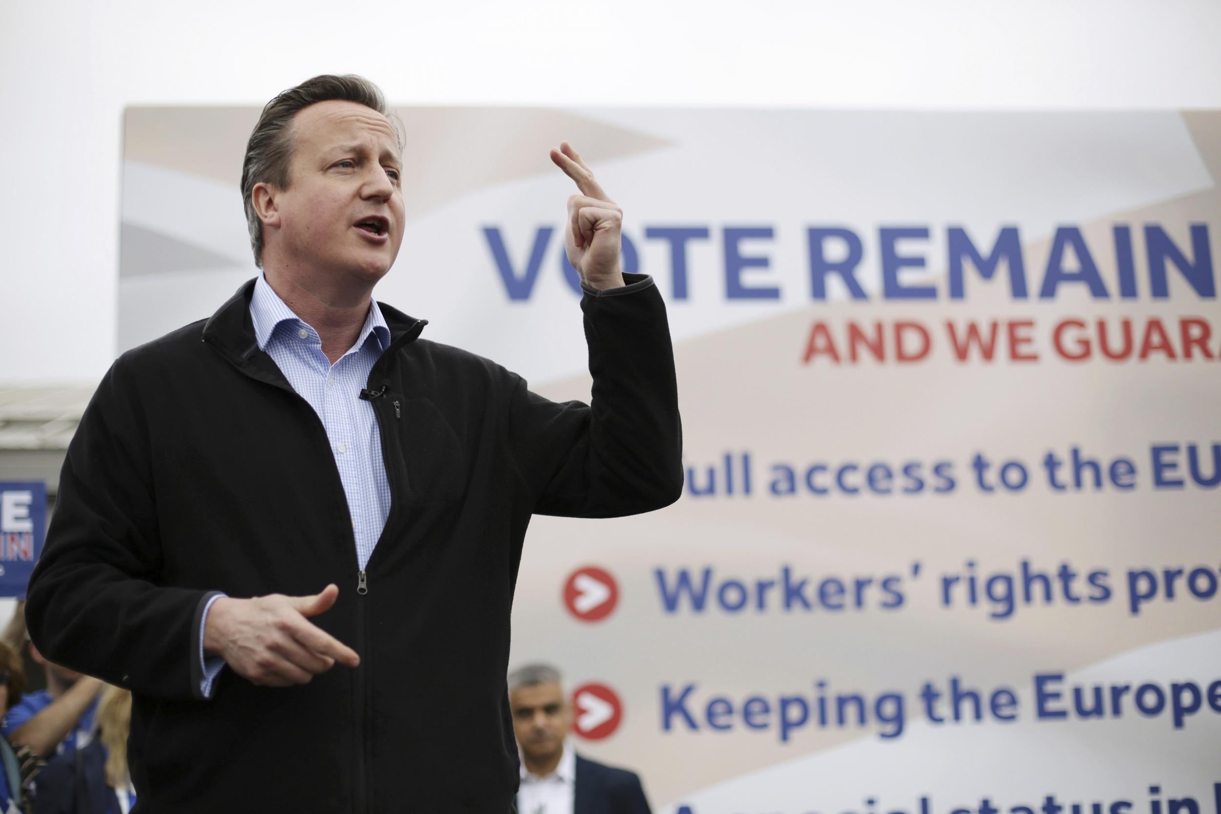 Mr Cameron came under a sustained attack from members of his own party suggesting he should quit over the weekend