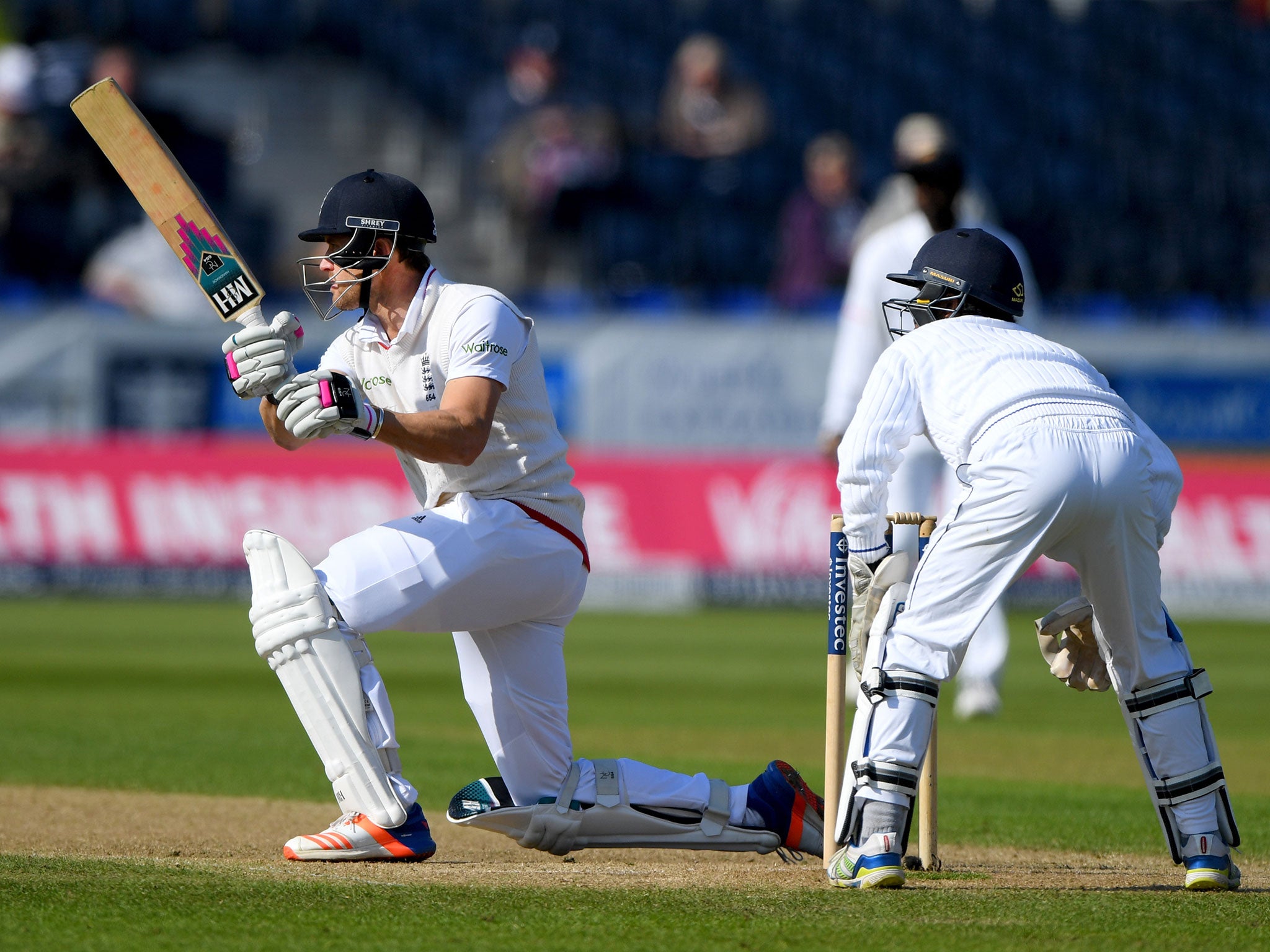 England's Nick Compton hits the winning runs during the second Test - but needs more of the same at Lord's