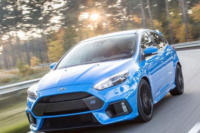 To even be in with a chance of speccing the new kit, you need to buy a Focus RS first