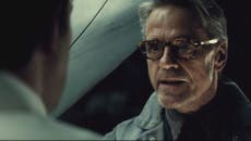 Batman v Superman was 'muddled and overstuffed' but a nice 'bit of income', says Jeremy Irons
