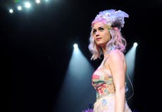 Katy Perry teases new music from the recording studio