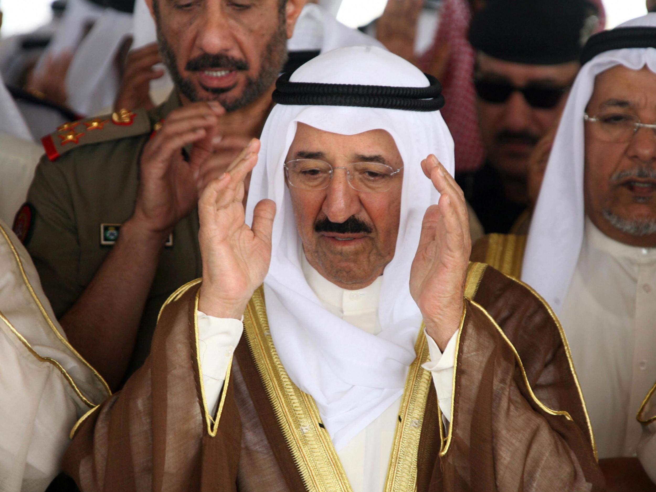 The Emir of Kuwait, whose nephew is one of the three jailed for the messages