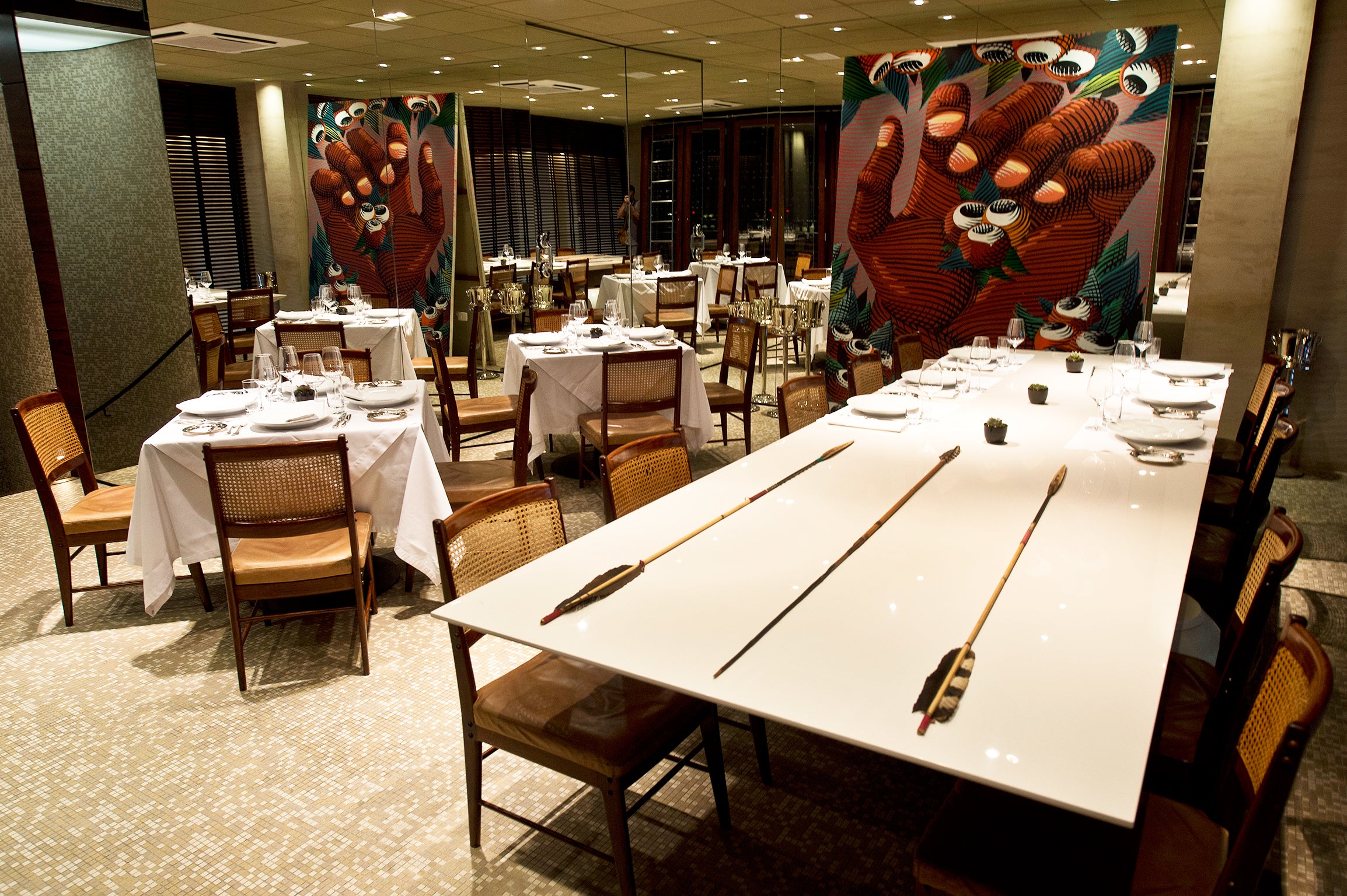 The D.O.M. restaurant is a popular hangout for São Paulo’s wealthiest, needless to say it’s not cheap