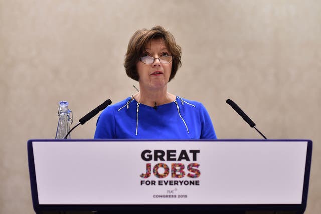TUC general secretary Frances O'Grady calls for dialogue with Government on its industrial strategy