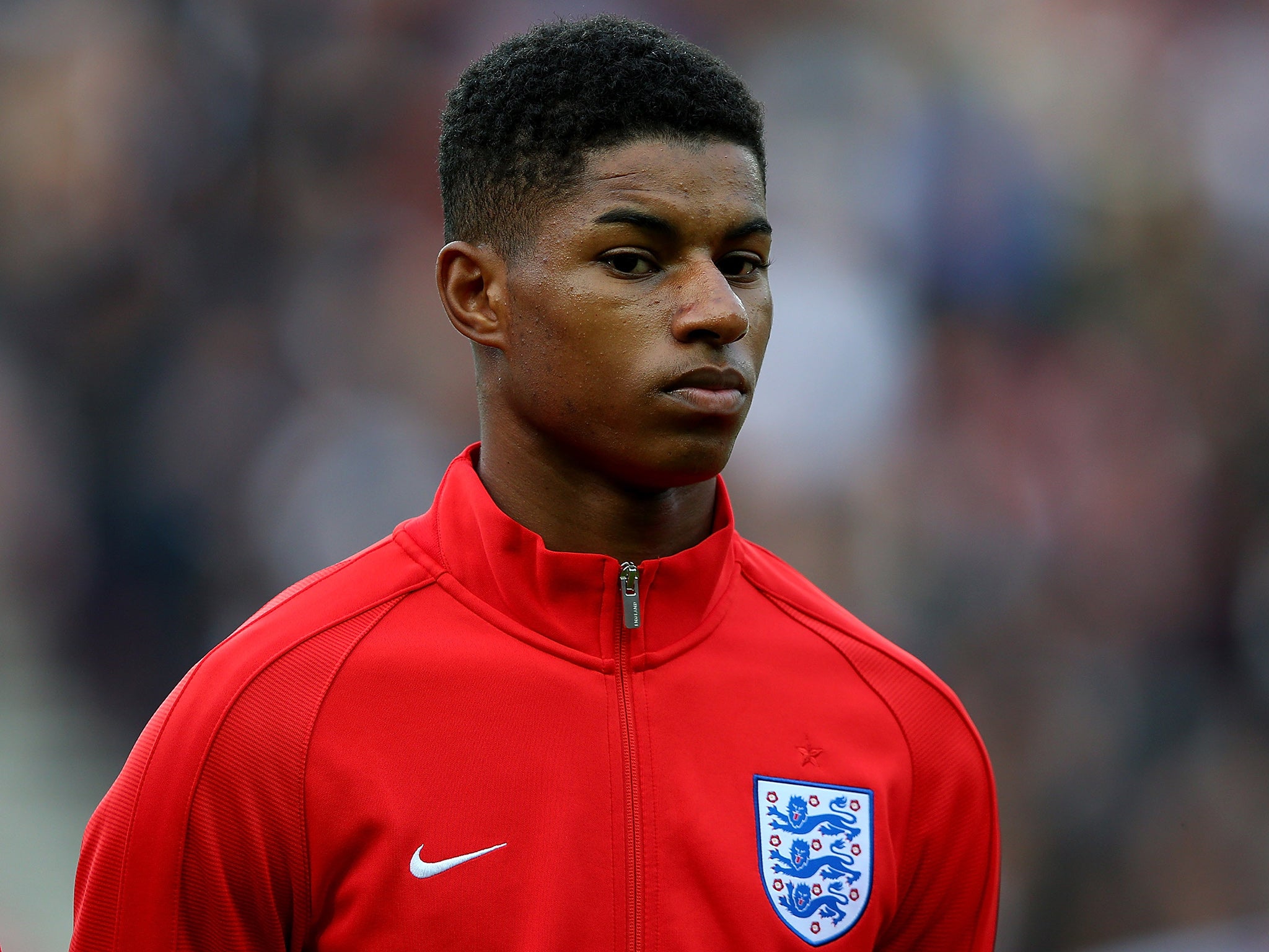 Rashford started the season as a under-21s substitute in the Lancashire Senior Cup