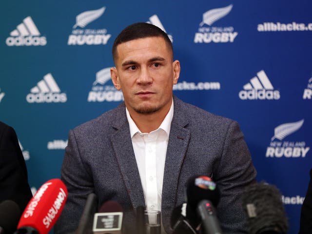 Sonny Bill Williams will remain with New Zealand until the 2019 Rugby World Cup