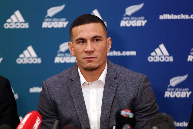 Sonny Bill Williams will remain with New Zealand until the 2019 Rugby World Cup