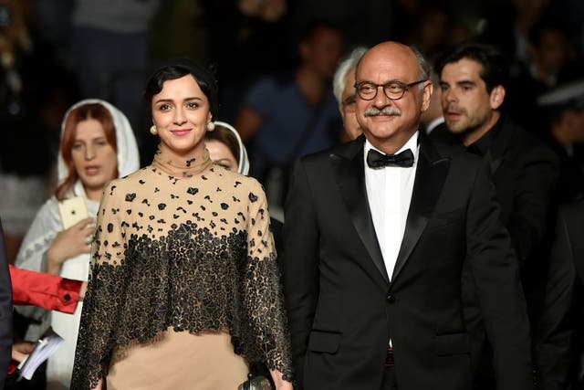 Iranian actress Taraneh Alidoost at Cannes
