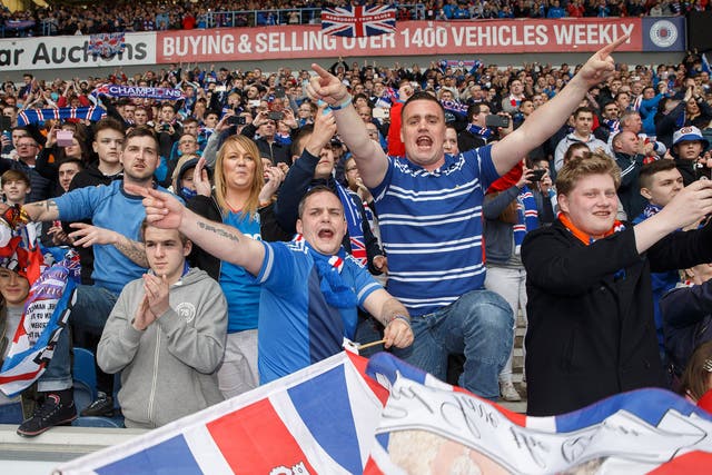 Rangers are leading a campaign to stop the word 'hun' being used as a derogatory slur towards Protestants