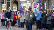 University vice-chancellors should pay ‘every penny’ from docked staff wages into student hardship fund, says UCU