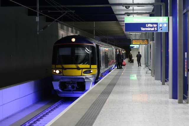The Heathrow Express charges a premium, but there are more expensive airport links