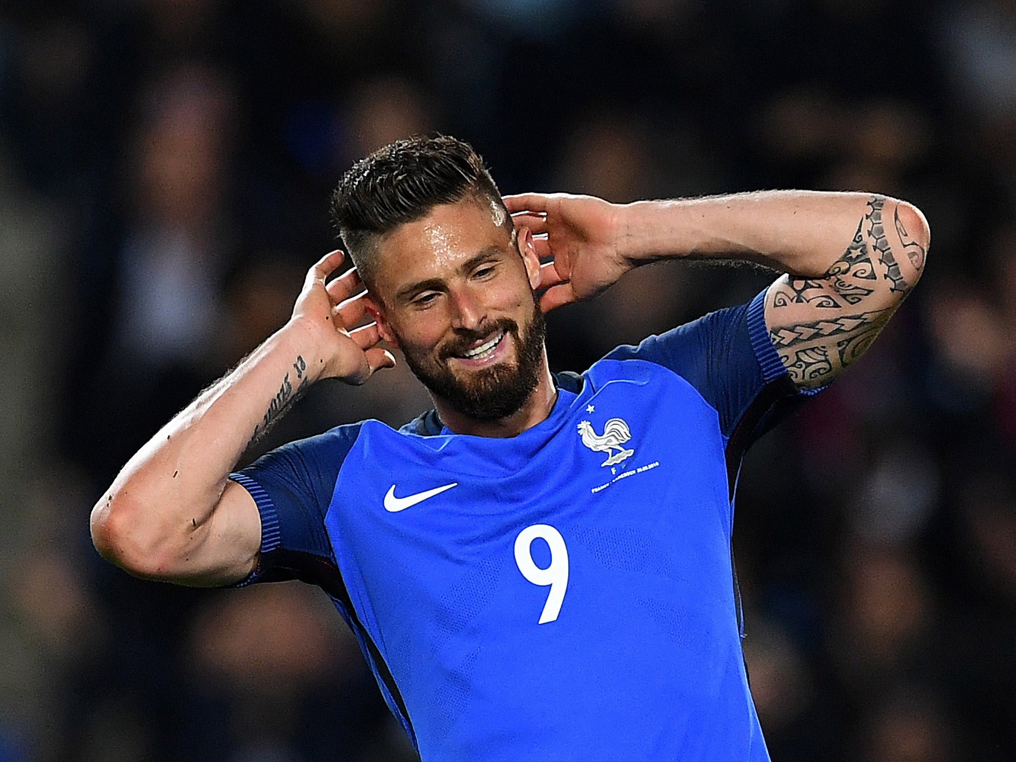 France Euro 2016: Olivier Giroud says he is being booed because Karim Benzema wasn't selected by ...