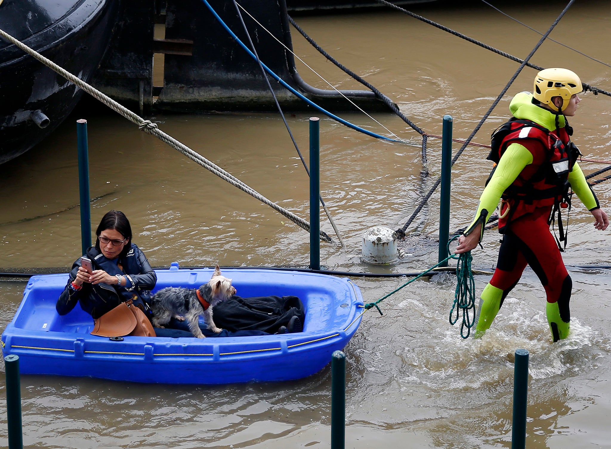 A 'flood crisis' centre has been launched in Paris to monitor the River Seine after the wettest recorded May since 1882